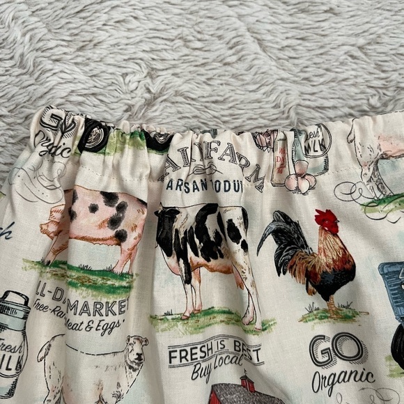 New Handmade Toddler Life on Farm Skirt - Picture 3 of 3